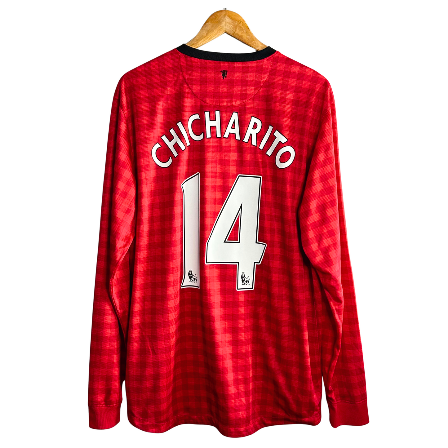 2012-13 Manchester United Home Shirt “Chicharito 14” - XL