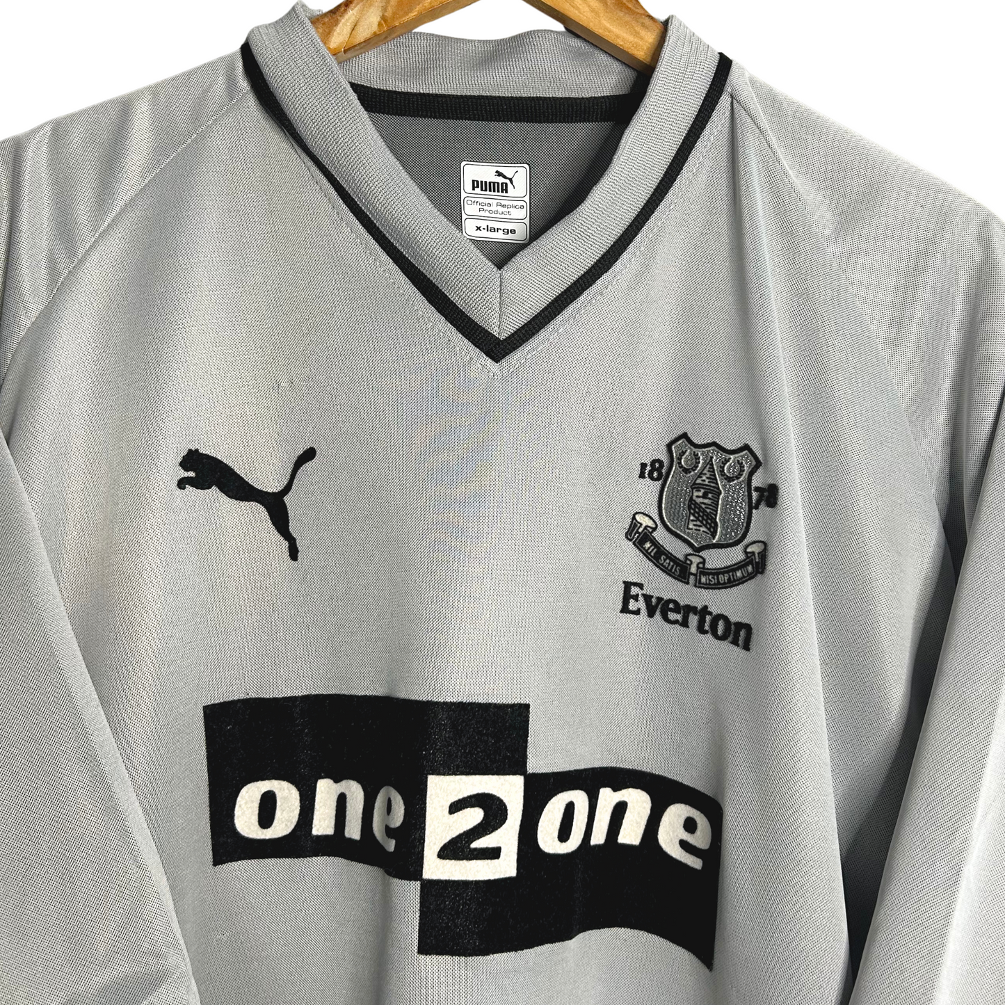 2001-02 Everton Away Shirt - XL