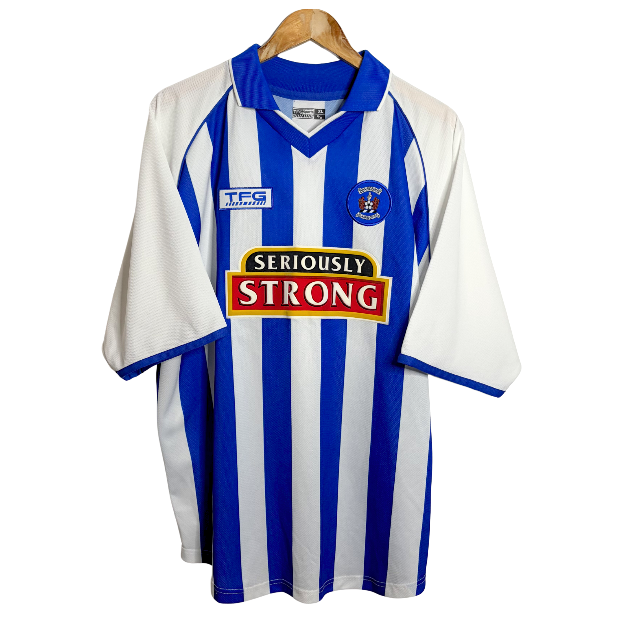 2001-02 Kilmarnock Home Shirt - XL
