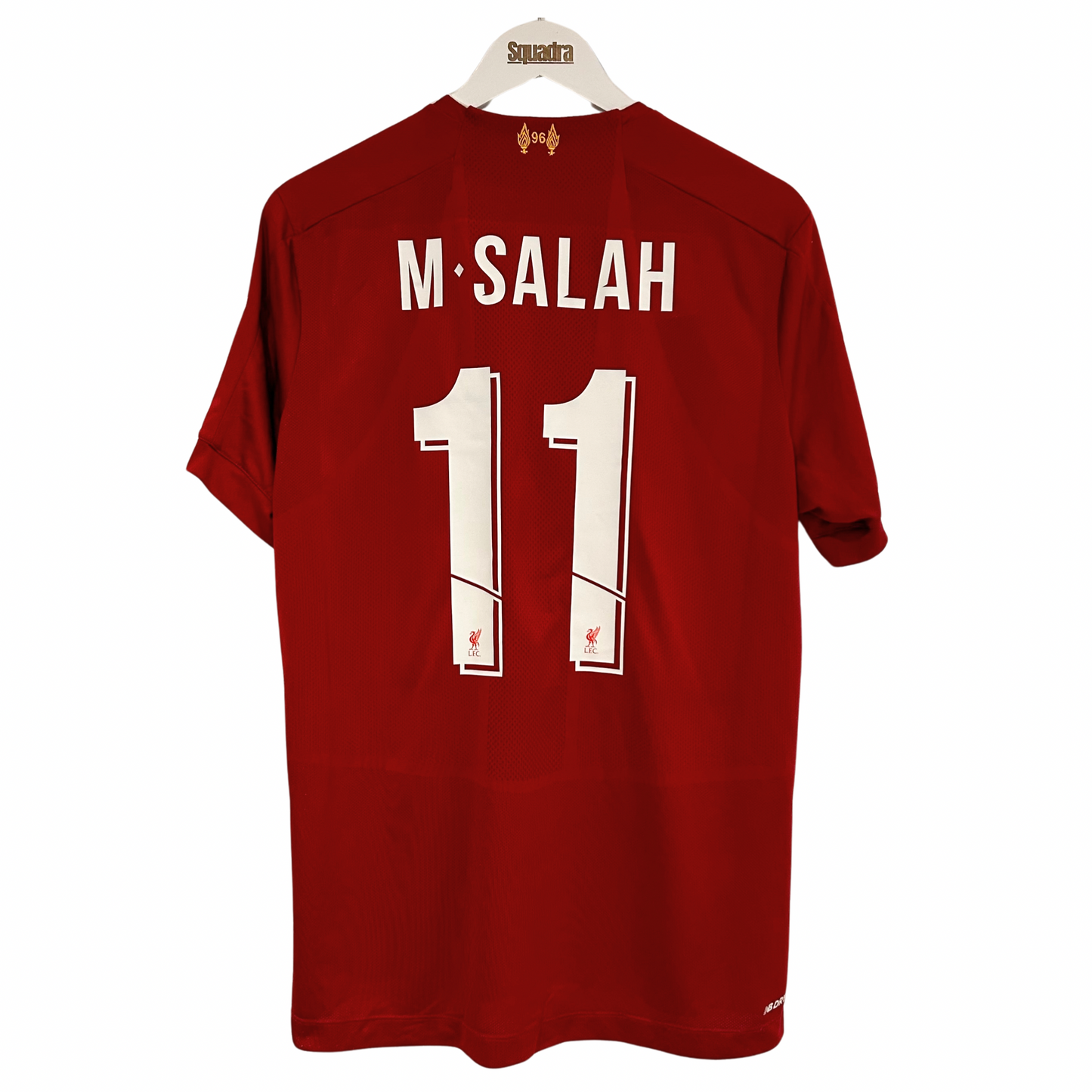 2019-20 Liverpool Home Shirt - Large - Salah 11