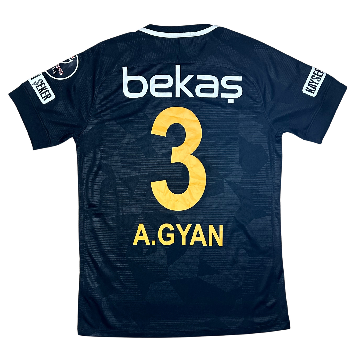 2019-20 Keyserispor Match-Prepared Away Shirt - Excellent - Medium - Gyan 3