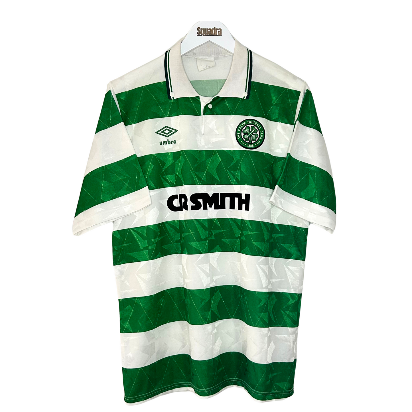 1989-91 Celtic Home Shirt - M/L