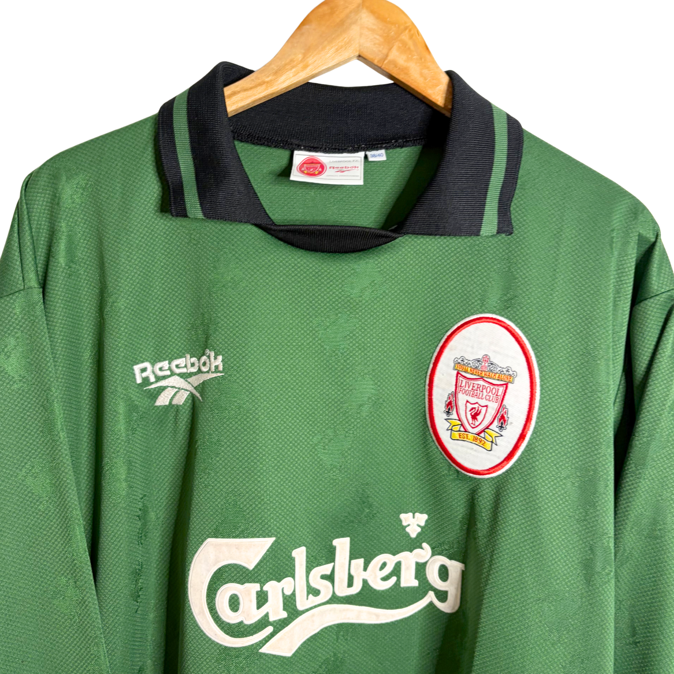 1996-97 Liverpool GK Shirt - L