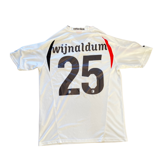 2010-11 Feyenoord Away Shirt - Excellent - Large - Wijnaldum 25