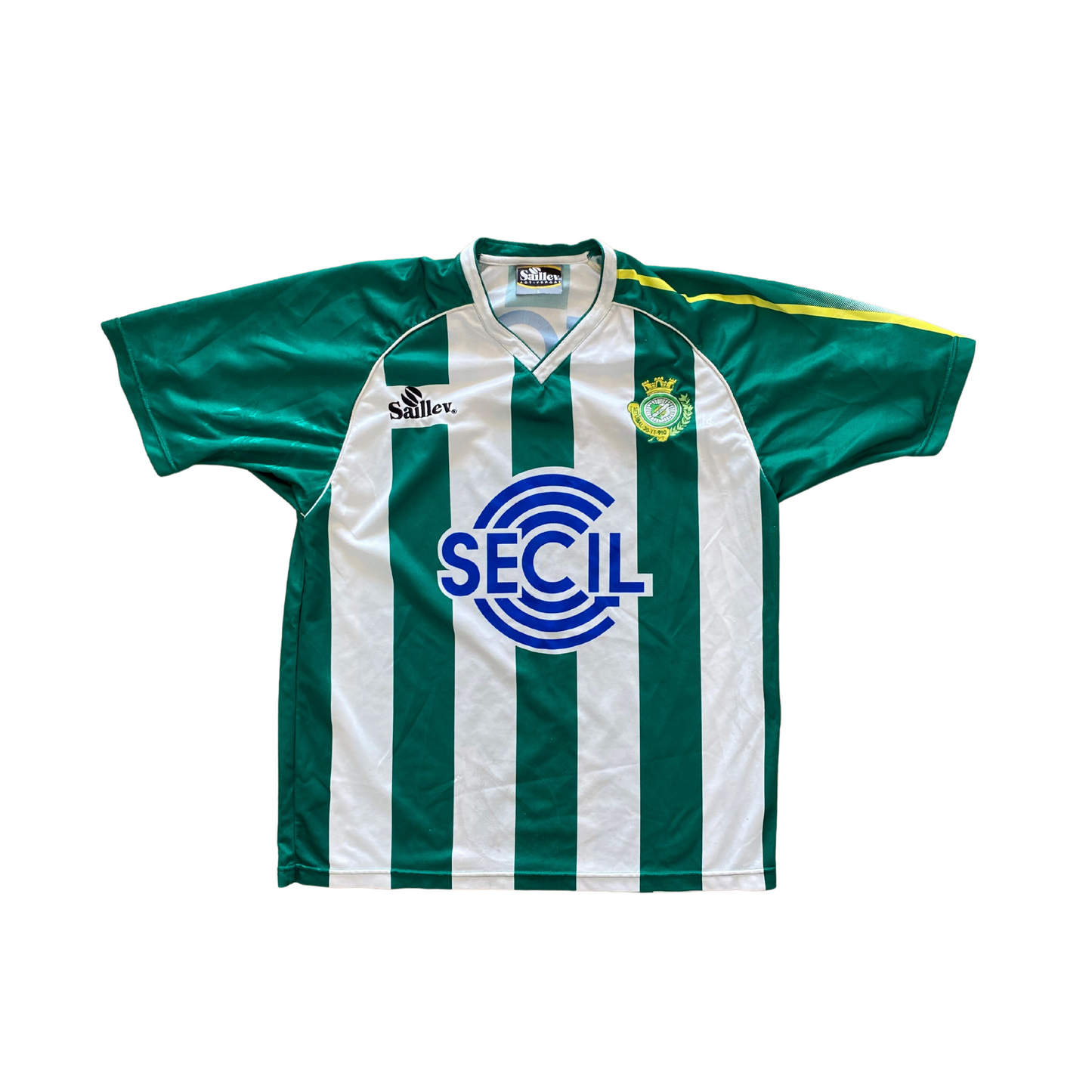 1995-96 Vitória de Setúbal Home Shirt - Excellent - Large