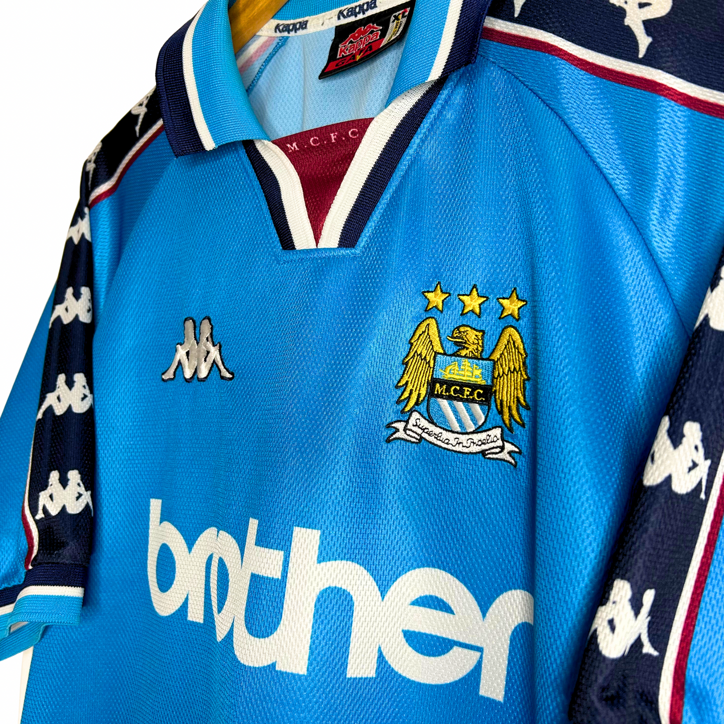 1997-99 Manchester City Home Shirt - XL