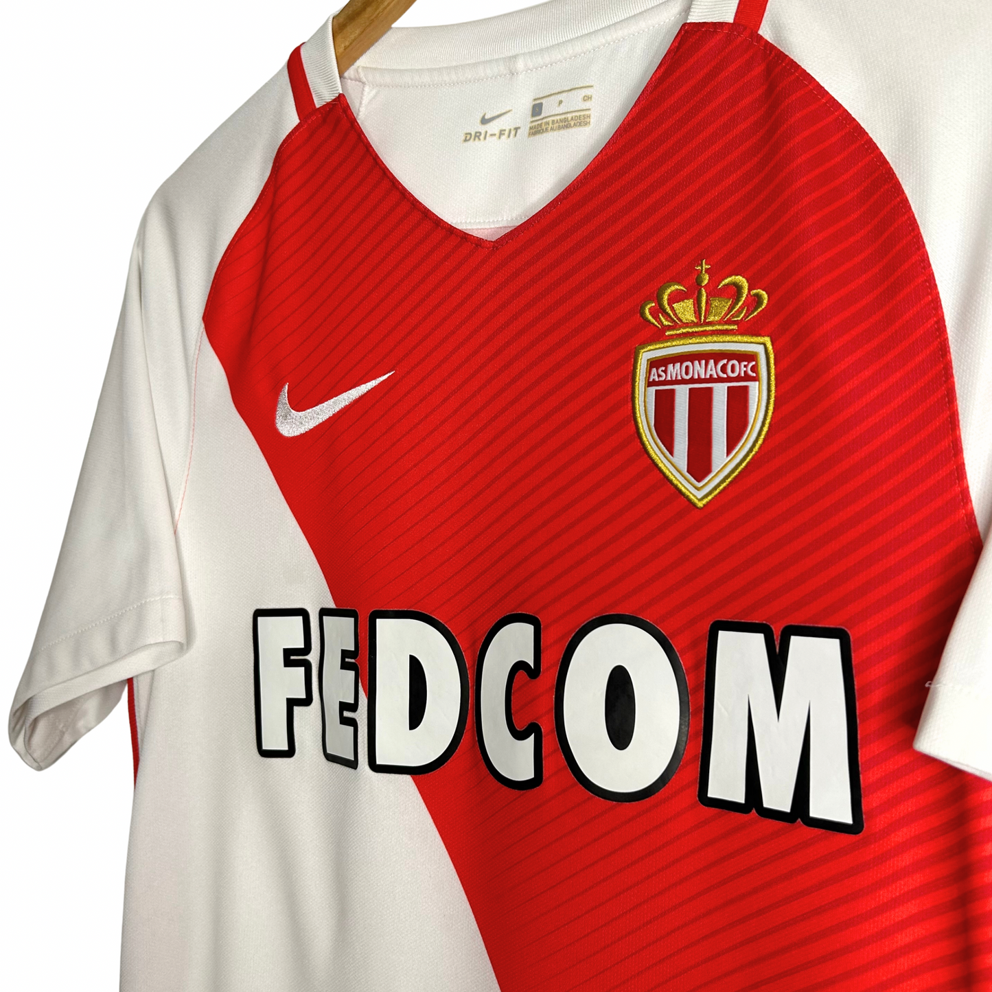 2016-17 AS Monaco Home Shirt - S