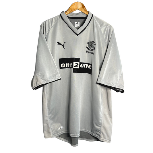 2001-02 Everton Away Shirt - XL