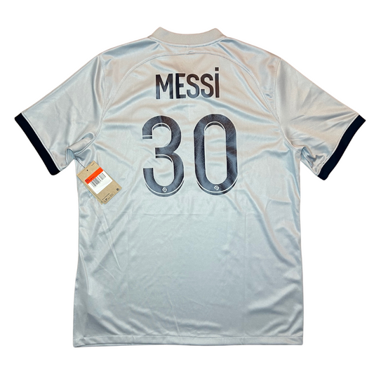 2022-23 PSG Away Shirt - BNWT - Large - Messi 30