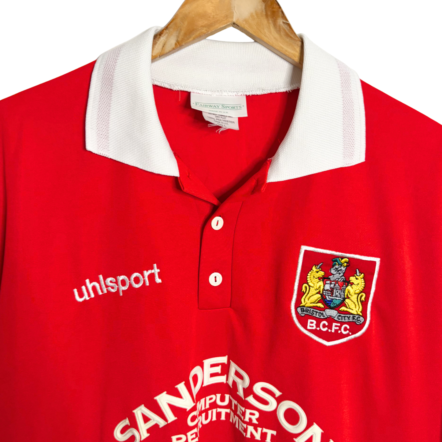 1998-99 Bristol City Home Shirt - L
