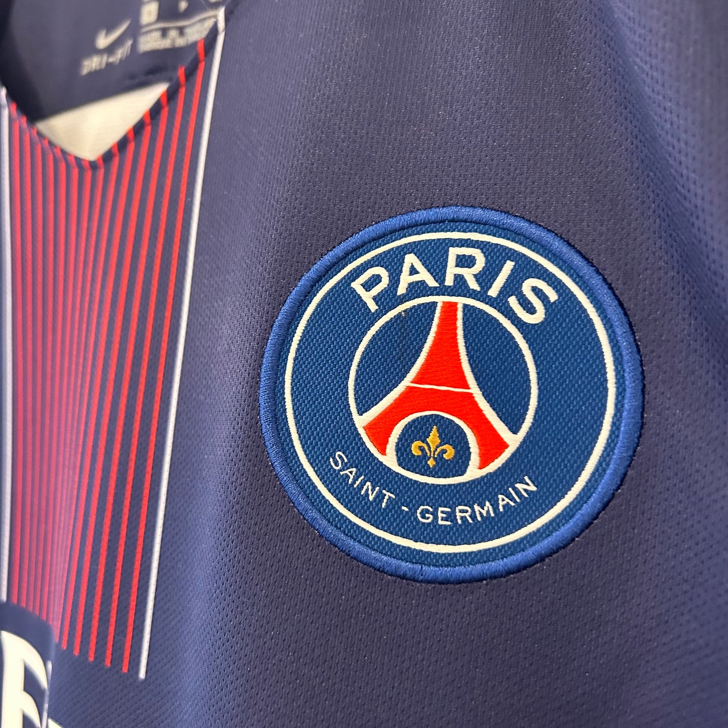 2016-17 PSG Home Shirt - Small - Thiago Silva 2