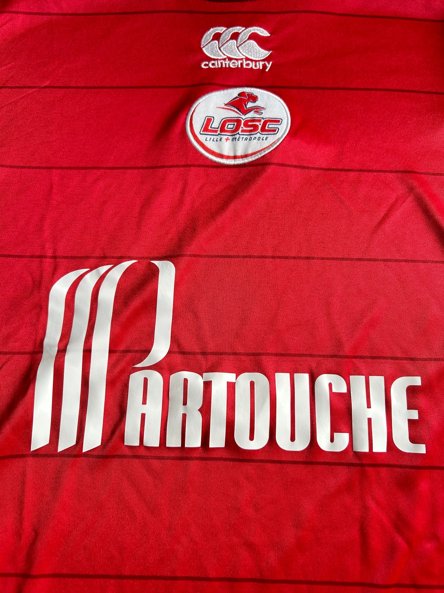 2009-10 Lille European Home Shirt - Excellent - XL