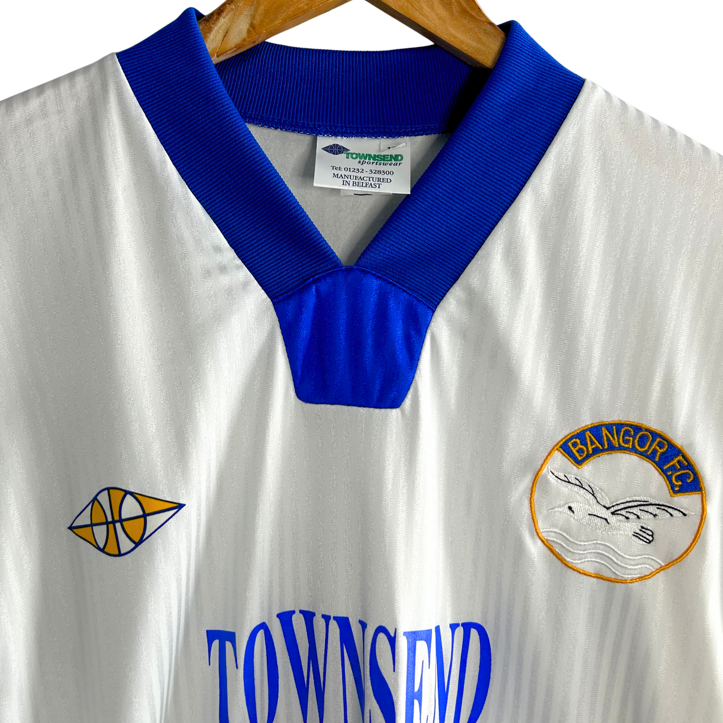 1995-96 Bangor FC Match-Worn Away Shirt - XL