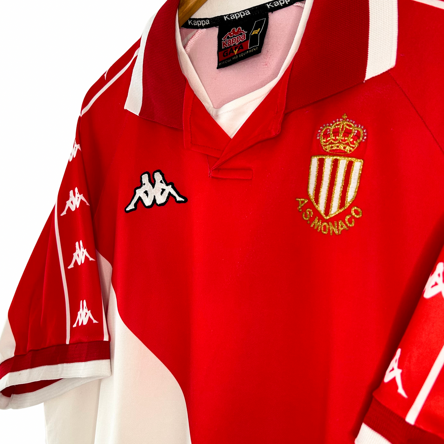 2000-01 AS Monaco Home Shirt - XL