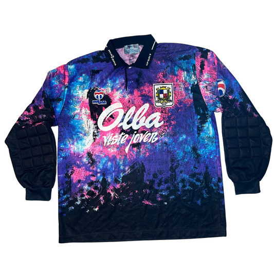 1993-94 CD San Gabriel Match-Worn Goalkeeper Shirt - Excellent - XL