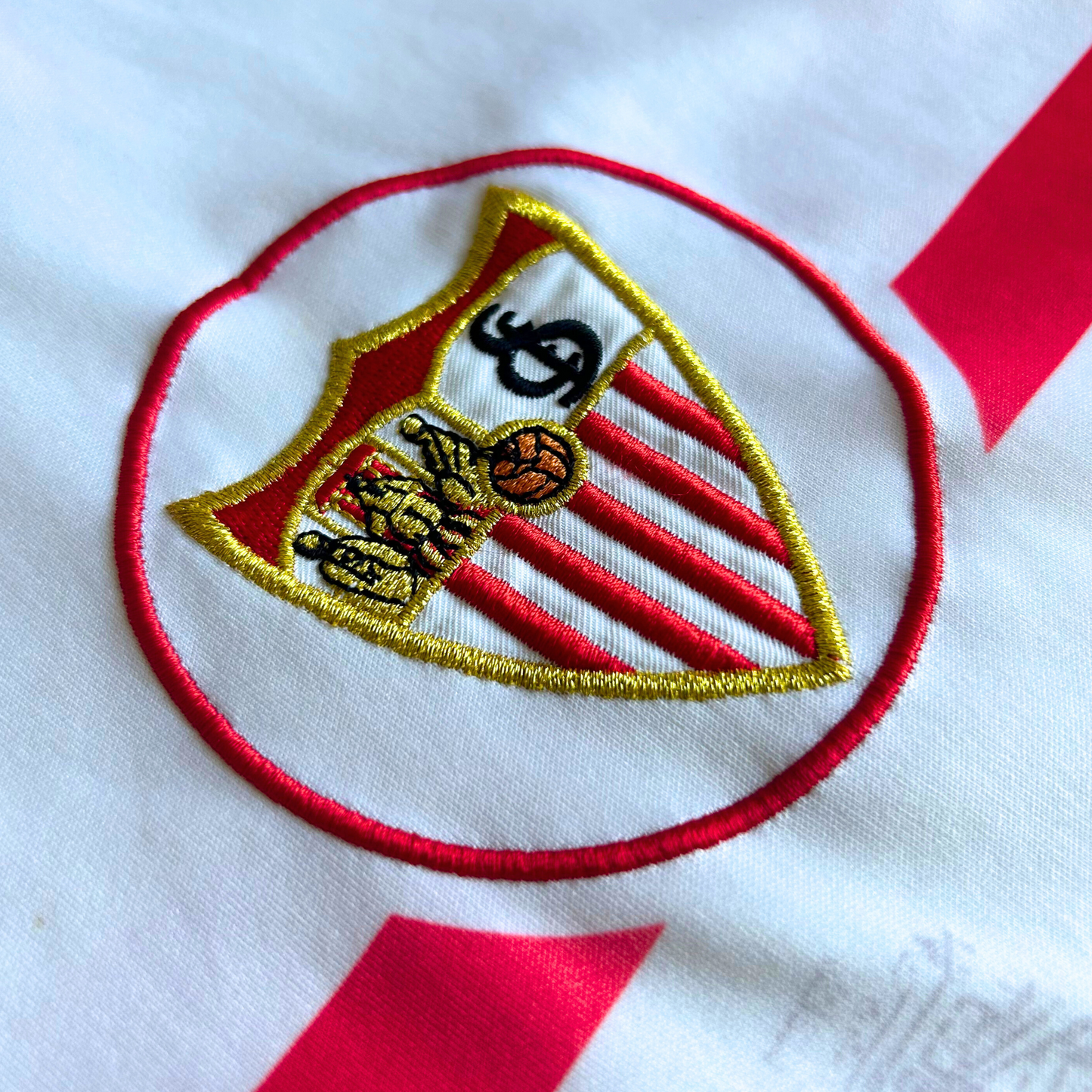 2010-11 Sevilla Home Shirt - S